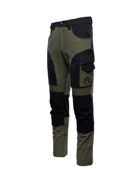 Spodnie robocze SEVEN KINGS TRAIL LIGHT Stretch Elastyczne Zielone