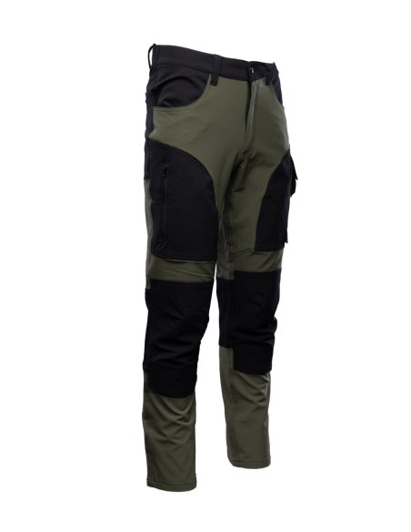 Spodnie robocze SEVEN KINGS TRAIL LIGHT Stretch Elastyczne Zielone