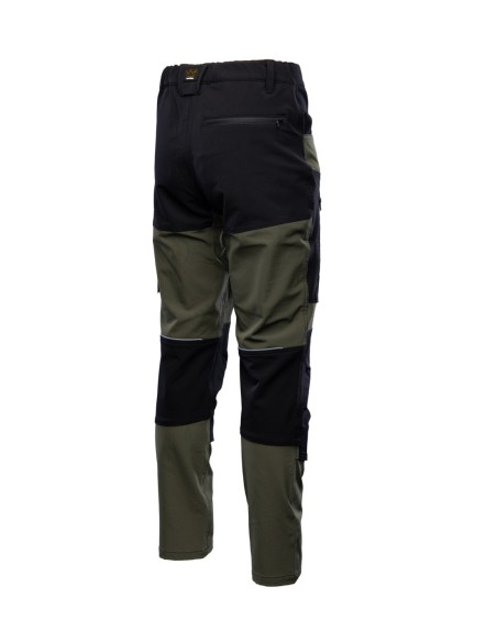 Spodnie robocze SEVEN KINGS TRAIL LIGHT Stretch Elastyczne Zielone