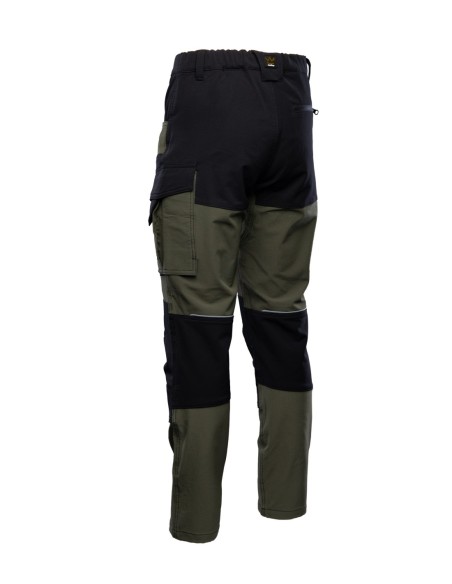 Spodnie robocze SEVEN KINGS TRAIL LIGHT Stretch Elastyczne Zielone