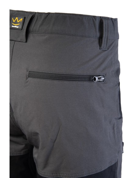 Krótkie spodenki robocze elastyczne TRAIL LIGHT Stretch z kieszeniami