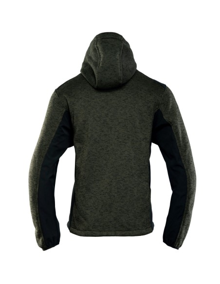 Bluza dresowa rozpinana z kapturem elastyczna Seven Kings KHAKI