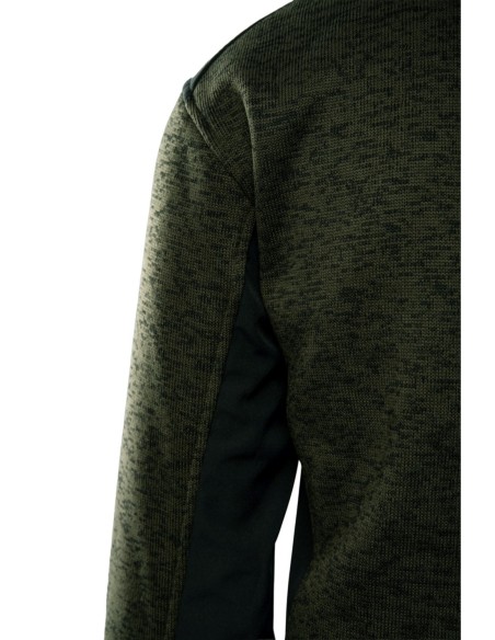 Bluza dresowa rozpinana z kapturem elastyczna Seven Kings KHAKI
