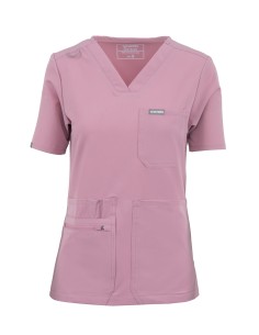 MYNTS Damski Top Pięć Kieszeni Medyczna Odzież Scrubs... 2