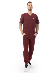 MYNTS Męski Top Sześć Kieszeni Medyczna Odzież Scrubs... 2