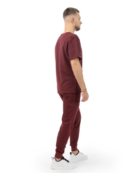 MYNTS Jogger Pants Men MMP003 Burgundy - MYNTS