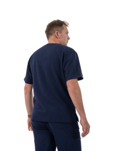 MYNTS Męski Top Sześć Kieszeni Medyczna Odzież Scrubs... 2