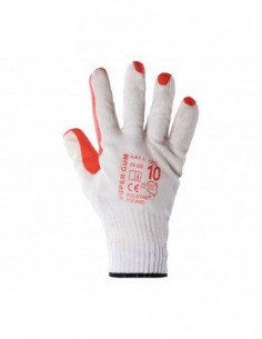 Rękawice robocze powlekane gumą SUPER GUM