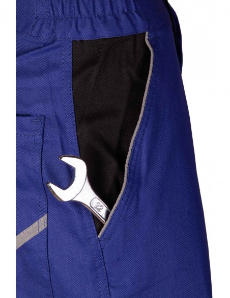 Spodnie robocze monterskie do pasa bawełna 100% Brixton Natur