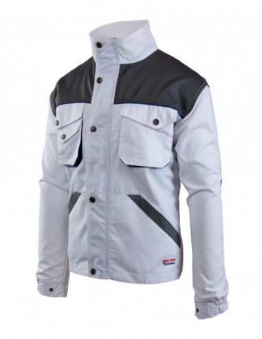 Arbeitsjacke Brixton Practical weiß