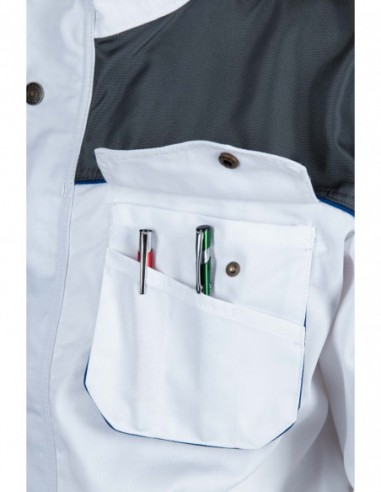 Arbeitsjacke Brixton Practical weiß