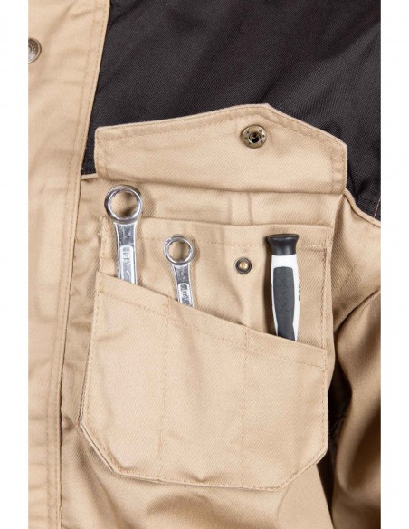 Bluza robocza Brixton Practical beżowa