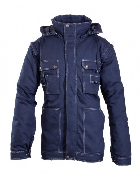 Arbeitsjacke mit abnehmbaren Ärmeln Seven Kings Cotton