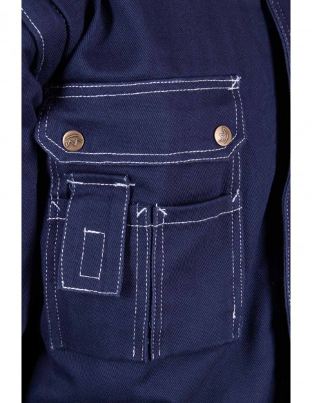Arbeitsjacke mit abnehmbaren Ärmeln Seven Kings Cotton