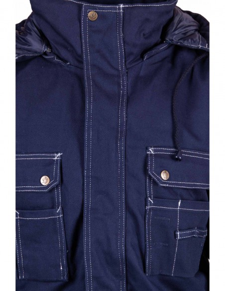 Arbeitsjacke mit abnehmbaren Ärmeln Seven Kings Cotton