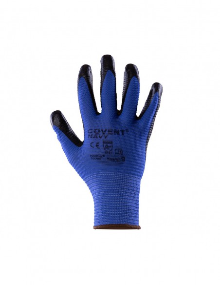 Rękawice robocze nitrylowe Covent Navy