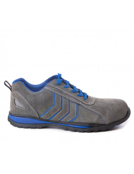 Buty robocze półbuty MXP Fusion stalowo/niebieskie S1 SRA