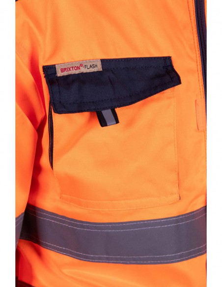 Reflektierendes Arbeitsjacke Brixton Flash
