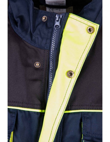 Bluza robocza Brixton Practical granatowo/żółta