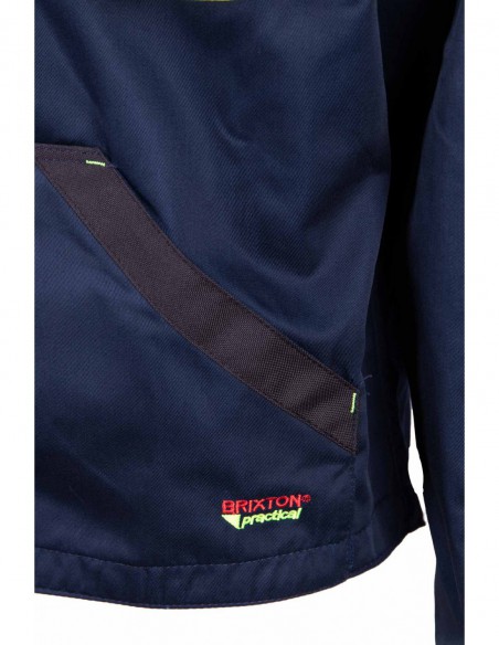 Bluza robocza Brixton Practical granatowo/żółta