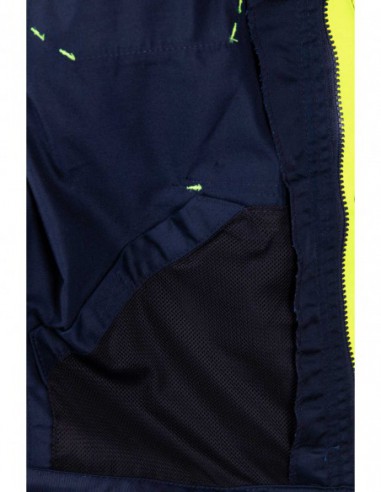 Bluza robocza Brixton Practical granatowo/żółta