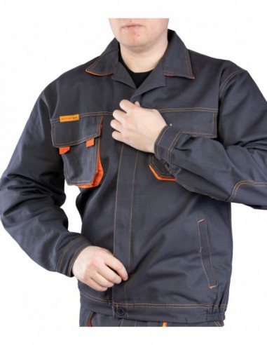 Arbeitsjacke Brixton Spark dunkelgrau