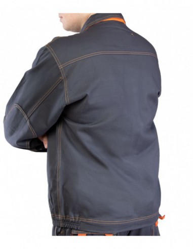 Arbeitsjacke Brixton Spark dunkelgrau