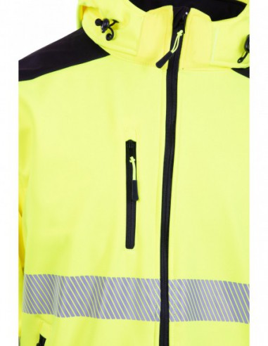 Softshell odblaskowy kurtka ostrzegawcza...