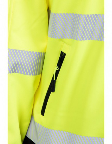 Softshell odblaskowy kurtka ostrzegawcza...
