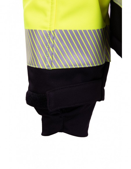 Softshell odblaskowy kurtka ostrzegawcza Brixton Flash