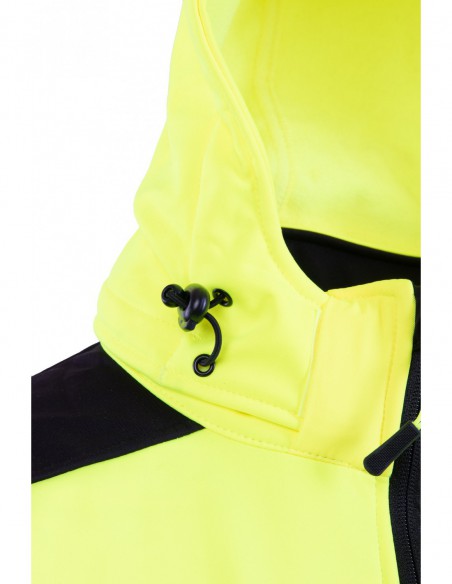 Softshell odblaskowy kurtka ostrzegawcza Brixton Flash