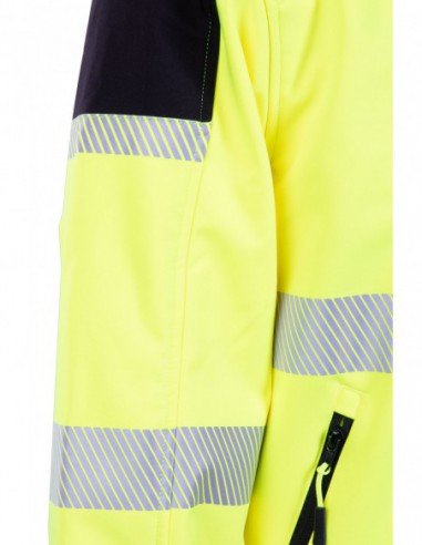 Softshell odblaskowy kurtka ostrzegawcza...