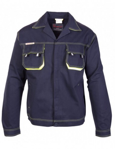 Bluza robocza Brixton Spark granatowo/żółta