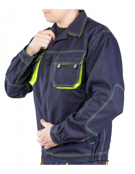 Bluza robocza Brixton Spark granatowo/żółta