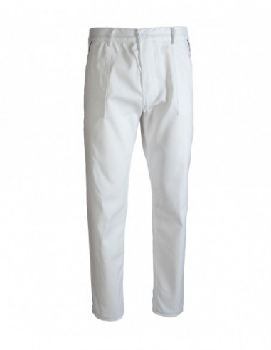 Spodnie robocze monterskie Max-Popular biel