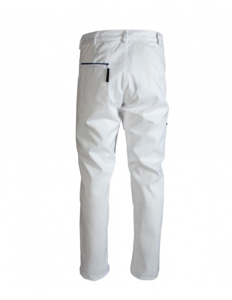 Spodnie robocze monterskie Max-Popular biel