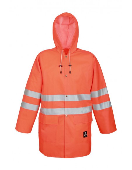 Wasserdichte Warnschutzjacke 3/4 1101