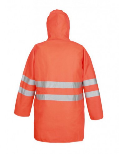 Wasserdichte Warnschutzjacke 3/4 1101