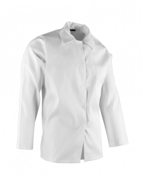 Bluza gastronomiczna Brixton White rozpinana damska HACCP
