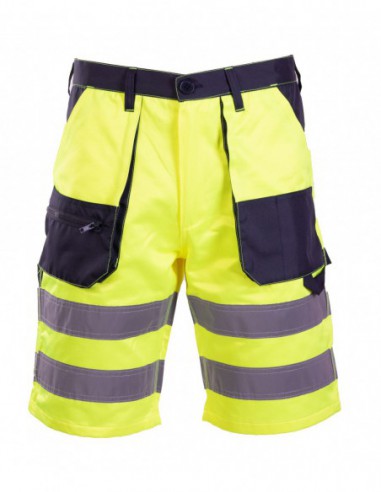 Reflektierende, gut sichtbare Arbeitsshorts...