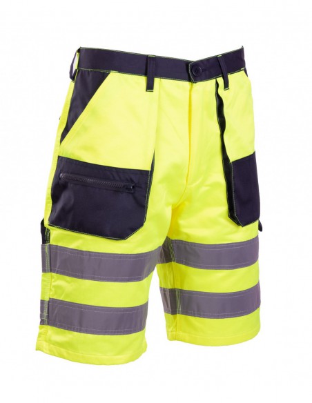 Reflektierende, gut sichtbare Arbeitsshorts Brixton Flash