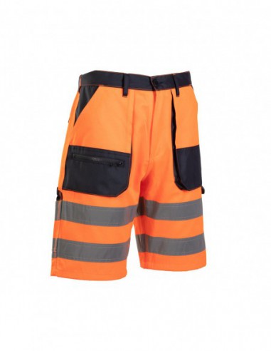 Reflektierende, gut sichtbare Arbeitsshorts...