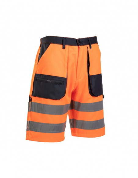 Reflektierende, gut sichtbare Arbeitsshorts Brixton Flash
