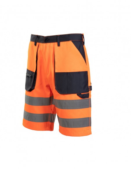 Reflektierende, gut sichtbare Arbeitsshorts Brixton Flash