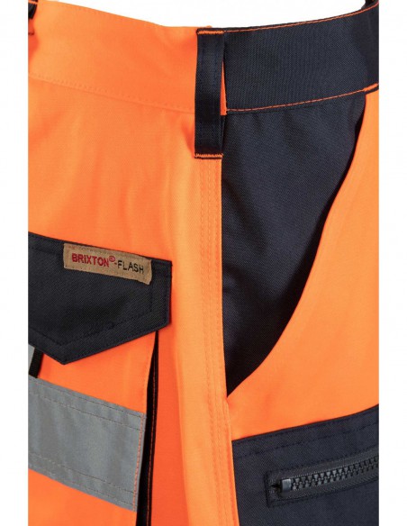 Reflektierende, gut sichtbare Arbeitsshorts Brixton Flash