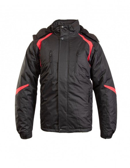 Herren-Winterjacke Benefit Nero