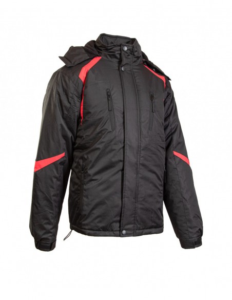 Herren-Winterjacke Benefit Nero