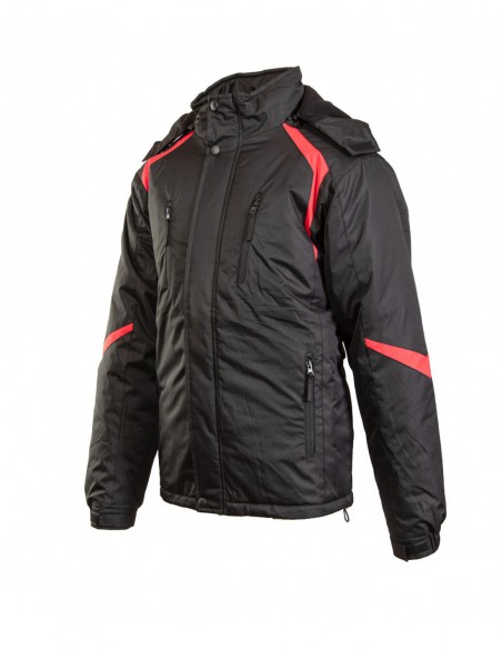Herren-Winterjacke Benefit Nero