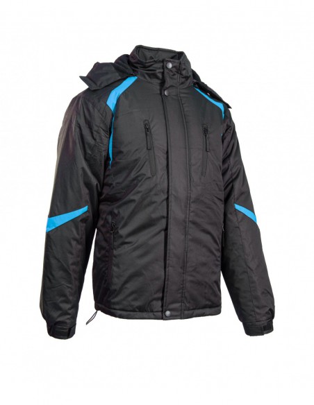 Herren-Winterjacke Benefit Nero