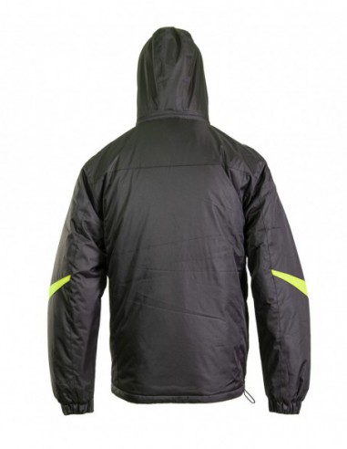 Herren-Winterjacke Benefit Nero